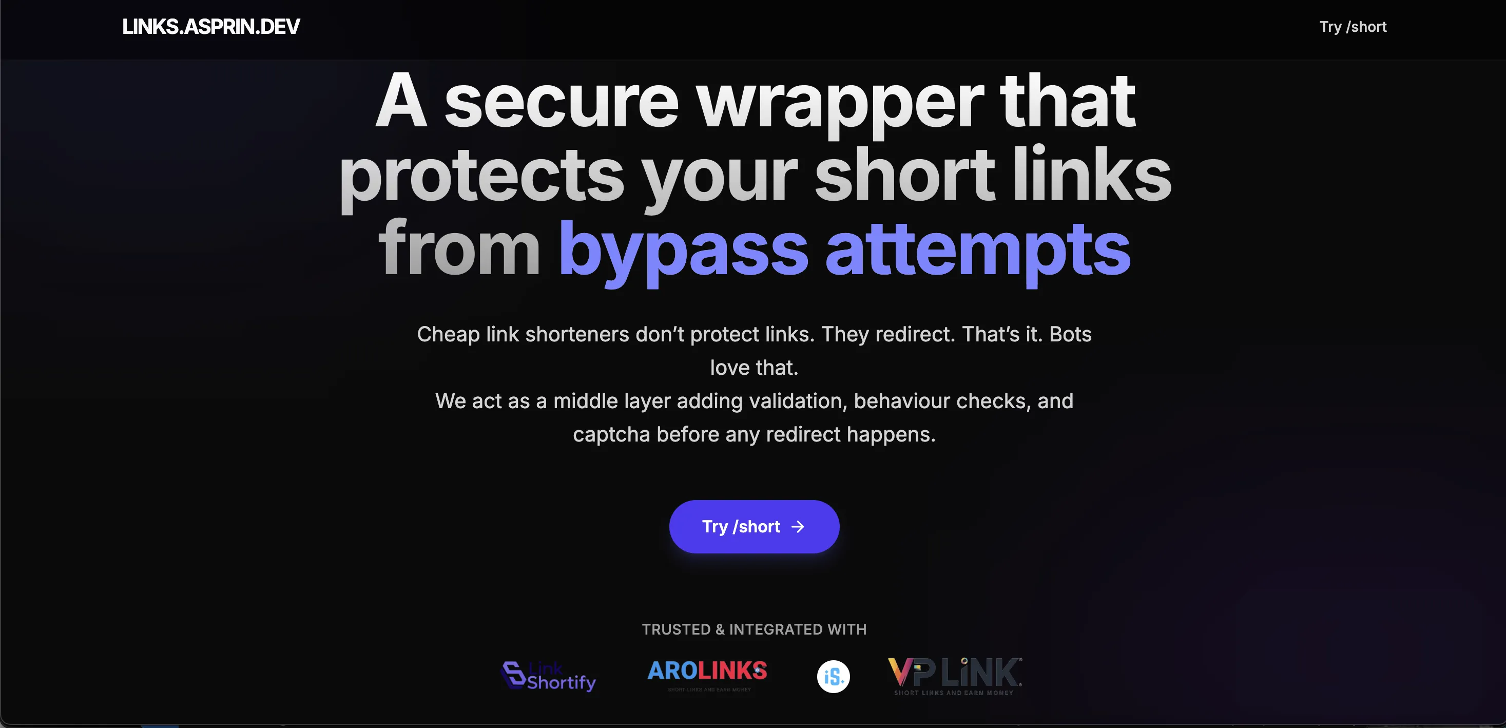 Secure Link Wrapper System